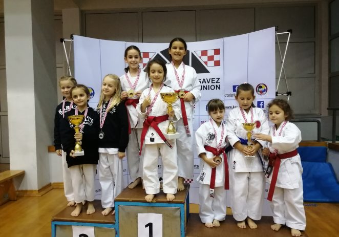 Dva zlata i bronca na prvenstvu Hrvatske za Karate klub Finida