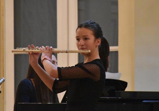 Eva Palman, učenica flaute Umjetničke škole Poreč, uspješna na 5. međunarodnom natjecanju puhača Varaždin Woodwind & Brass