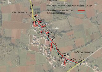 U ponedjeljak 07.03.2022. započinju radovi na izgradnji kanalizacijskog sustava naselja Rošini i trajat će do kraja lipnja