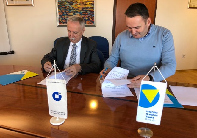 U Poreču potpisan Sporazum o poslovnoj suradnji između IKB Umag d.d. i Obrtničke komore Istarske županije