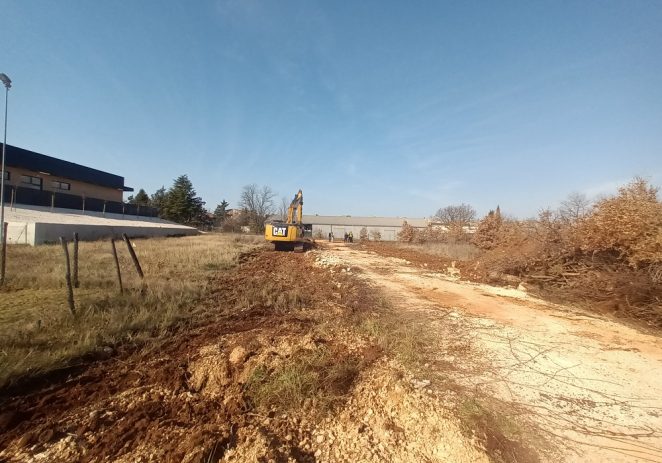 Počela gradnja spojne ceste u Servisnoj zoni oko Eurospina