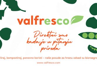 Valfresco Direkt od sada koristi biorazgradive posude za dostavu hrane iz Valfresco kužine