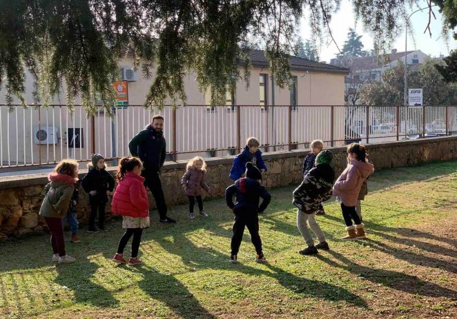 Djeca porečkih  vrtića i  predškolarci počeli s vježbama u sklopu Programa sportske škole