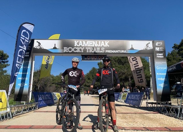 Diego Žužić i Albert Kiš iz Biciklističkog kluba Poreč nastupili na XCM maratonu u Premanturi