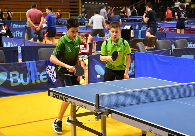 Stolnotenisači Vrsara Emil Prekalj i Paolo Pulić učestvovali su na završnici Prvenstva Hrvatske za mlađe kadete u stolnom tenisu