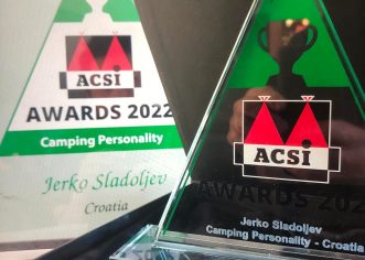 Jerku Sladoljevu dodijeljena ACSI međunarodna nagrada CAMPING PERSONALITY 2022.