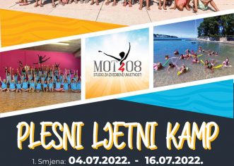 Otvoreni su upisi u LJETNI PLESNI KAMP studia MOT 08