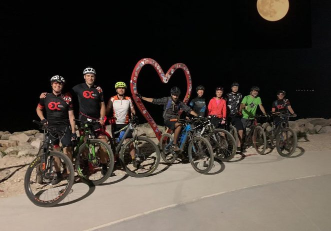 Biciklistički klub Poreč organizirao još jednu Full Moon biciklijadu