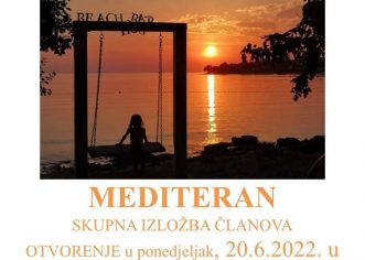 “Mediteran” – zajednička izložba članova Likovne udruge Poreč