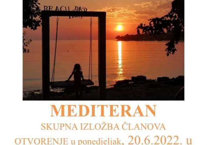 “Mediteran” – zajednička izložba članova Likovne udruge Poreč