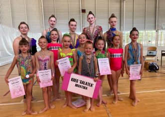 Ritmičke gimnastičarke KREG Galatea nastupile na Županijskom prvenstvu
