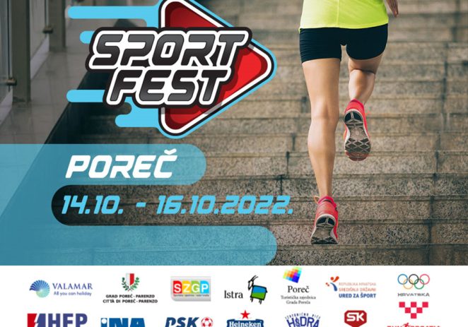 Sport FEST – sportski sajam i konferencija u svom šestom izdanju održat će se u Poreču od 14. do 16.10.2022.