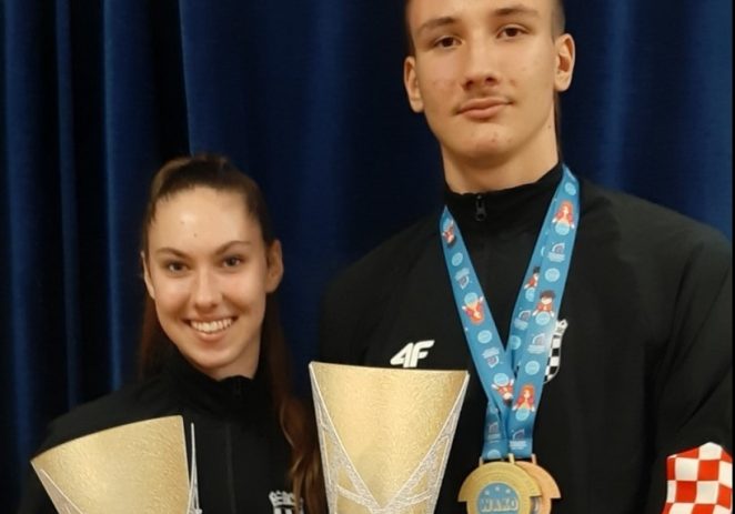 Eva Leona Komšić svjetska je juniorska prvakinja u kick boxingu !