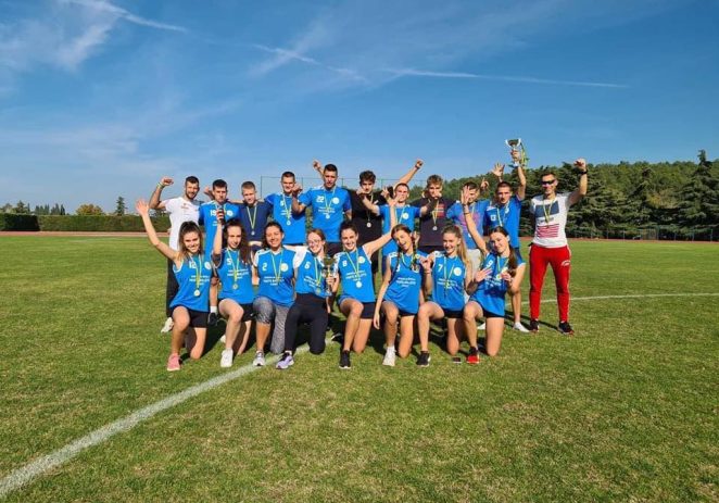 Nekoliko pobjeda učenica i učenika SŠ Mate Balote na Županijskom prvenstvu u atletici