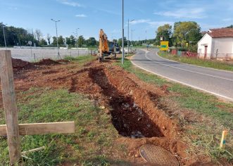 Početkom tjedna započeli su radovi na izgradnji kanalizacijske mreže naselja Molindrio