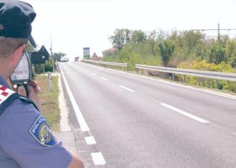 U četvrtak, 24.11. policija najavljuje prometnu akciju kontrole brzine kretanja vozila