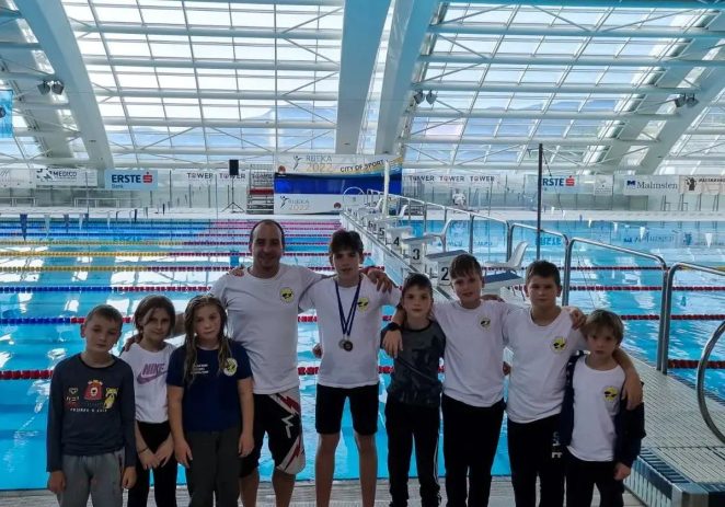 Toma Popović iz Plivačkog kluba Poreč osvojio tri medalje na Kantrida kupu