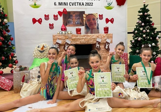 Pregršt medalja za porečke ritmičke gimnastičarke sa turnira u Ljubljani
