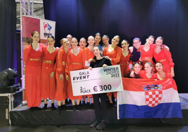 Izvrsni rezultati plesačica plesnog studija Unique na međunarodnom natjecanju u Zagrebu