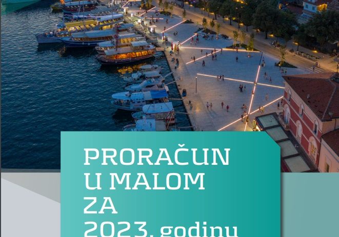 Grad Poreč objavio i ove godine brošuru “Proračun u malom”