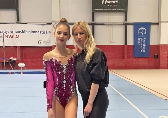 Porečka ritmička gimnastičarka Gresa Ramadani odlično otvorila sezonu pobjedama u Zagrebu