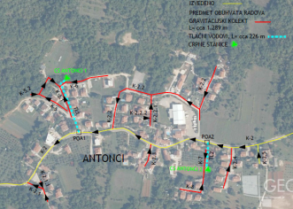 Nastavlja se izgradnja kanalizacijske mreže naselja Antonci