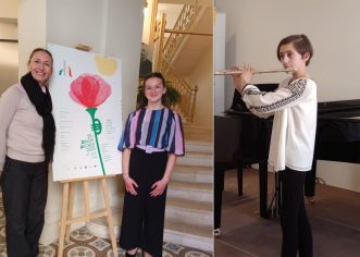 Učenice flaute Umjetničke škole Poreč osvojile nagrade na Međunarodnom natjecanju mladih glazbenika 26. „Daleki akordi“