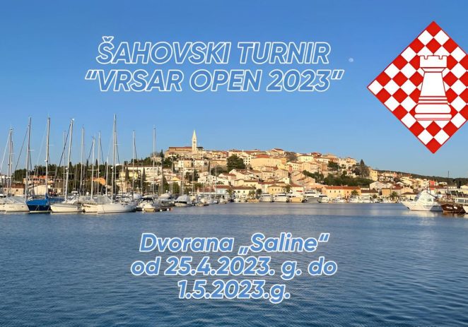 Šahovski turnir “Vrsar open 2023”