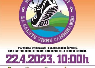 Manifestacija “Hoditi i zdravi biti” idućeg tjedna u svih 10 istarskih Gradova