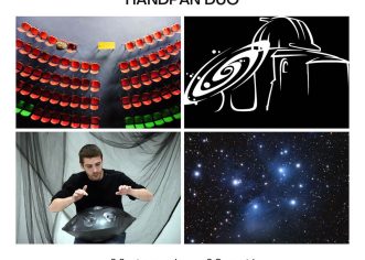 U subotu, 22. 4. Zvjezdarnica Višnjan organizira glazbeno astronomski event pod nazivom „Handpan duo pod zvijezdama – Andrea Pongrac i Ivan Judaš“