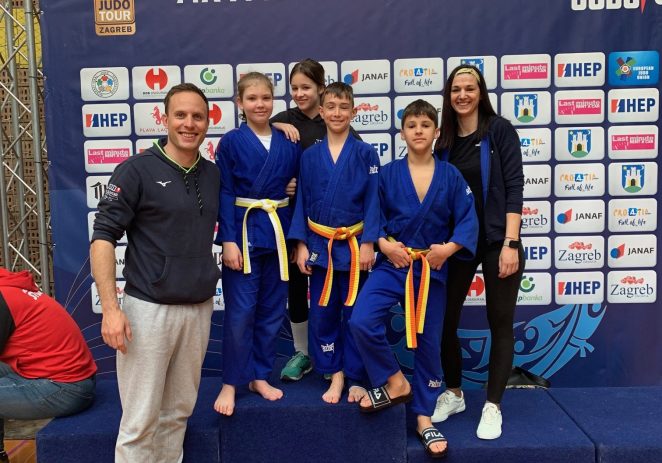 Leni Šker, David Milanović i Sara Paladin iz judo-kluba Istra nastupili na Prvenstvu Hrvatske U14