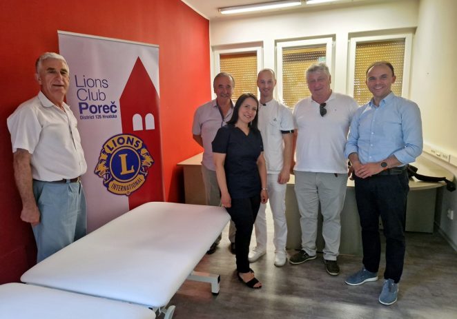 Lions Club Poreč predao vrijednu donaciju Istarskim domovima zdravlja- Ispostava Poreč