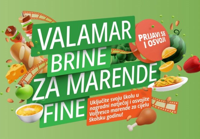 Natječaj za osnovne škole „Valamar brine za marende fine“ otvoren je do 30. lipnja