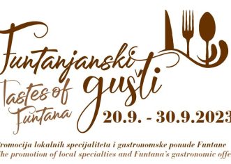 U Funtani će se od 20. do 30. rujna 2023. održati treće izdanje gastronomske manifestacije „Funtanjanski gušti“