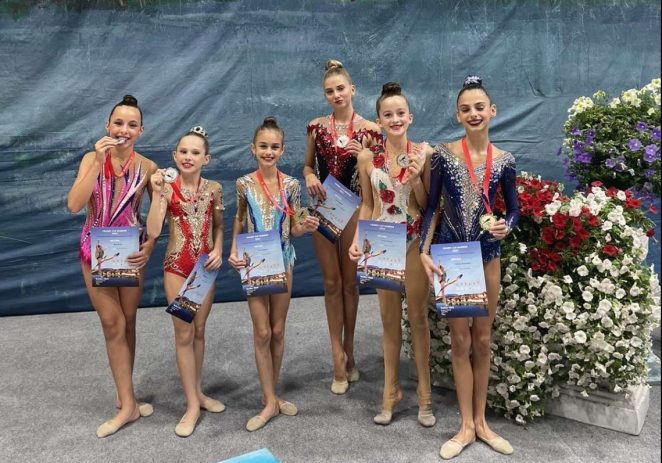 Pregršt medalja za porečke ritmičke gimnastičarke na Favorit cup-u u Mariboru