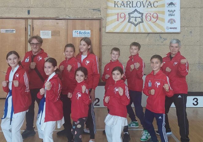 Šest zlatnih i tri brončane medalje za Karate kluba Finida iz Poreča na međunarodnom karate turniru u Karlovcu