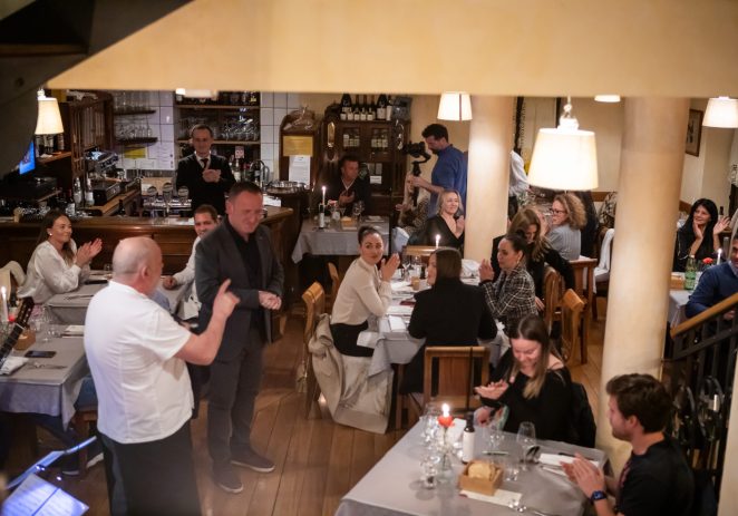 U restoranu Peterokutna kula uz chefa Hrvoja Zirojevića i sommeliera Emila Perdeca nevjerojatna priča o sljubljivanju crnog vina i plave ribe