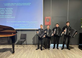 Harmonikaši Umjetničke škole Poreč osvojili I. nagradu na županijskom natjecanju u Opatiji