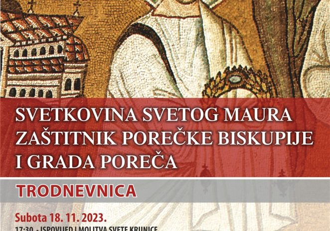 Proslava svetkovine sv. Maura, zaštitnika Porečke biskupije i grada Poreča
