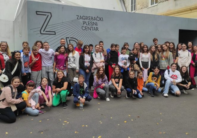 Učenici Umjetničke škole Poreč posjetili Zagrebački plesni centar