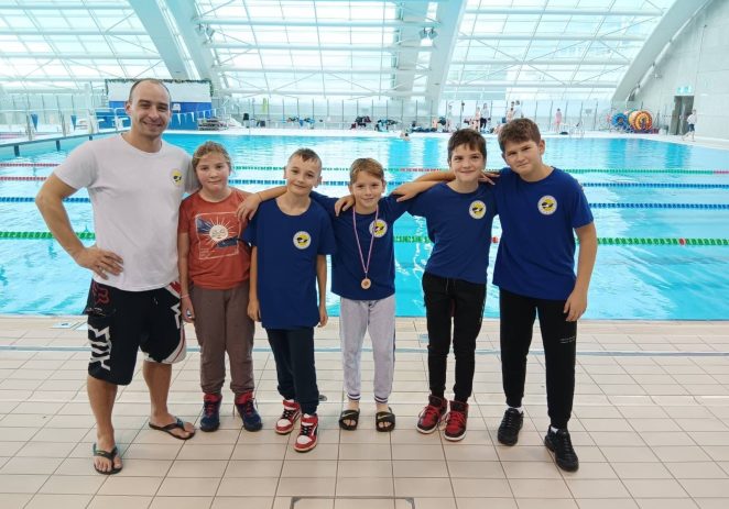 Najmlađi plivači PK Poreč nastupili na Kantrida kupu ! Tin Popović osvojio brončanu medalju !