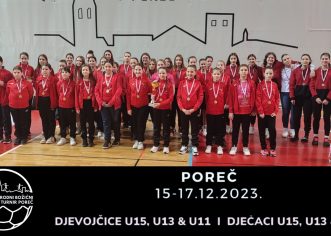 Izvrstan nastup porečkih rukometašica na rukometnom Božićnom turniru