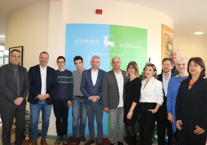 Župan Miletić održao prijem za nagrađene istarske inovatore