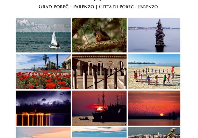 Besplatni primjerak kalendara Grada Poreča-Parenzo 2024. možete preuzeti na porti gradske uprave