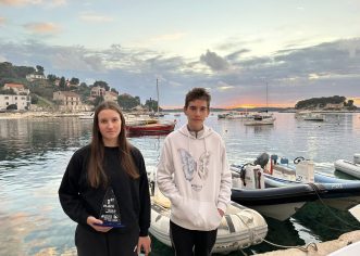 Nika Fornažar iz jedriličarskog kluba Horizont Poreč pobjedom završila godinu