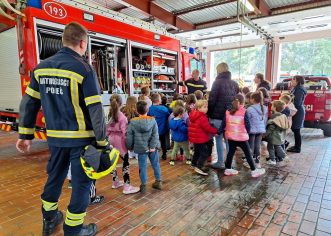 Djeca iz Dječjeg vrtića “Radost” u posjeti vatrogascima JVP Poreč