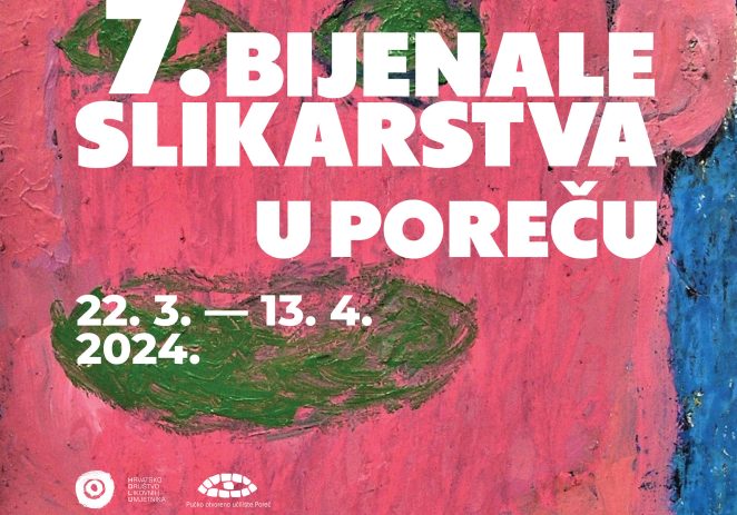 Gostovanje 7. bijenala slikarstva u Poreču, Istarska sabornica 22.03. – 13.4. 2024.