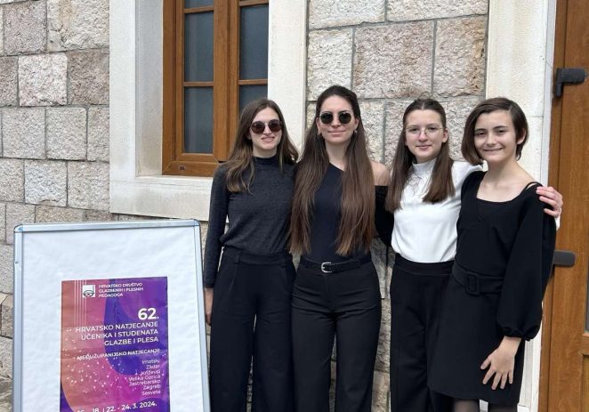Eva Palman i Tihana Uzelac, učenice Umjetničke škole Poreč osvojile nagrade na 62. hrvatskom natjecanju učenika i studenata glazbe i plesa