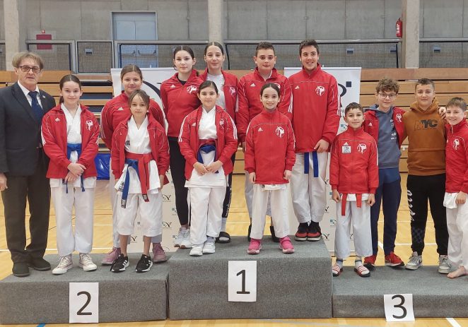Karate klub Finida pobjednik županijske lige u borbama