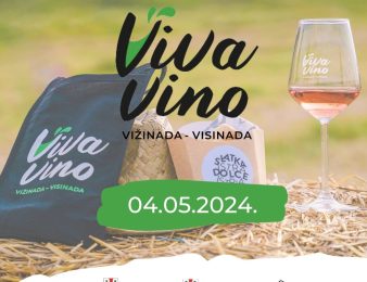 Rekreativna vinsko-gastronomska šetnja Viva Vino Vižinada! u subotu, 4. svibnja